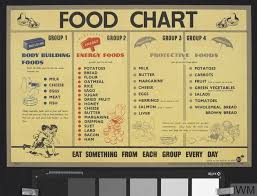 food chart body building foods energy foods protective