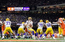 The two semifinal games for next season are on new year's eve at the cotton bowl in dallas and orange bowl in miami. L S U S Spectacular National Football Championship The New Yorker