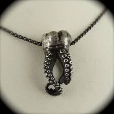 This Is So Awesome Wisdom Tooth Tentacle Pendant By Octopusme Via Etsy Teeth Jewelry Pendant Amazing Jewelry