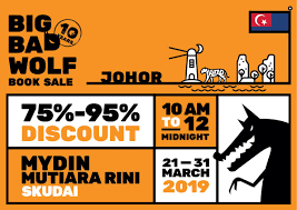 Mydin mohamed holdings berhad (mydin) is malaysia's largest homegrown halal hypermarket and retail chain. Big Bad Wolf Book Sale Mydin Mall Mutiara Rini Morepromo