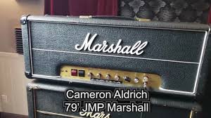 The Cameron Aldrich 1979 JMP Marshall visits the store