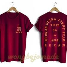 Pablo Shirt Album Yeezus West T Shirt Gsm Ultra Light Beam Tlop Feel Like Unisex Size Tshirt Long Sleeve Shirts Shirts Shirt Print Design