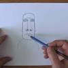 Moai of easter island coloring page. 1