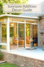 A Complete Guide For Adding A Sunroom Types Costs Benefits Sunroom Addition Sliding Glass Door Door Design