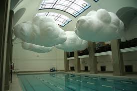 Max Streicher Alto Cumulus Tyvek Electric Fans Dimensions Variable Each Cloud 305 X 610 X 300 Cm Hart House Installation 2006 Nuage Art Cumulus