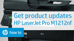 You will be redirected to an external website to complete the download. Getting Product Updates Hp Laserjet Pro M1212nf Hp Youtube