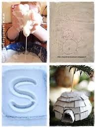 Activité manuelle d'hiver dessous de verre facile. 28 Bricolages D Hiver Pour Les Vacances La Cour Des Petits