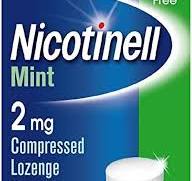GSK Nicotinell Nicotine Lozenge, Quit Smoking Aid, Sugar ...