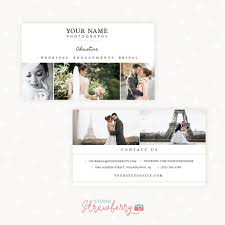 Wedding Photography Business Card Template Met Afbeeldingen