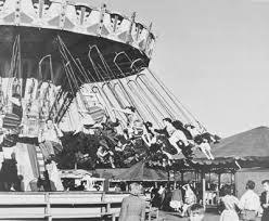 A Funfair On Glasgow Green 1955 Glasgow Green Glasgow Glasgow Scotland