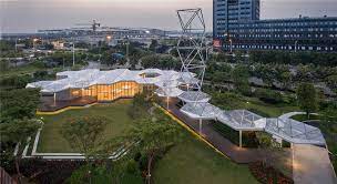 In times gone by, single buildings tended to be one of three shapes: Hex Sys Open Architecture Archdaily