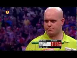Salzburg ist der austragungsort der sechsten auflage dieses wettbewerbs. Laatste Pijlen Michael Van Gerwen Adrian Lewis Halve Finale Wk Darts 2014 Youtube