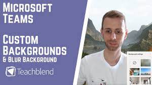 Microsoft Teams Upload Add Your Own Image As A Custom Background On Mac Macos Youtube
