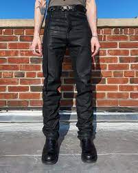 Rick Owens Drkshdw Duke Jeans Made In Japan Black Waxed Self Edge Exclusive