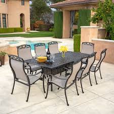 Dining sets skip to results filter results. San Paulo 9 Piece Sling Dining Costco