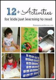 Full of movement, various learning styles, and engagement. 350 Reading Activities For Kids Play Based Ideas Activities Activities For Kids Literacy Activities
