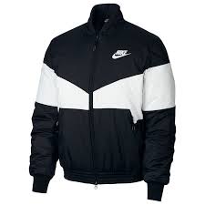 Black And White Nike Jacket Mens Men S Nike Bomber Jacket Nike Bomber Jacket Mens Sportswear Black Bomber Jacket