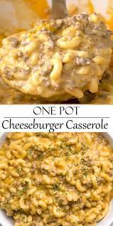 Cheeseburger Casserole One Pot Video Easy Macaroni Beef Recipes For Dinner Beef Recipes Easy