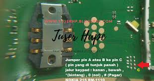 On the off chance that the prints of the catch are harmed then you should make the jumpers as appeared in the diagram.7. Nokia 215 Rm 1110 Keypad Ways Tuserhp