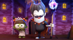 Funny Animated Cartoon Spookiz Cula The Scary Wizard In The School Pla Funny Animated Cartoon Spookiz Animated Cartoons