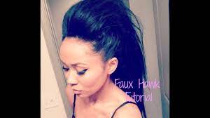 Pretty hairstyles wedding hairstyles love hair gorgeous hair gorgeous makeup faux hawk braid faux mohawk braided girls long hair faux hawk braid / hair by amyerickson #tulsaathletics game. Quick And Easy Faux Hawk For Long Hair Youtube