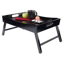 For living espresso tv tray. Winsome Wood Benito Bed Tray Espresso Pricepulse