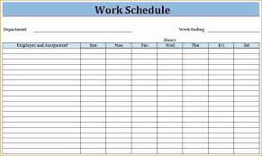 Free Monthly Employee Schedule Template Fresh Blank Weekly Employee Schedule Template To Pin On Schedule Template Schedule Templates Work Schedule
