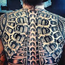 Tribal tattoos are a safe bet for men. 60 Tribal Back Tattoos For Men Bold Masculine Designs