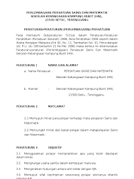 Program bulan sains dan matematik 2015 smk taman tun aminah johor bahru. Perlembagaan Sains Matematik