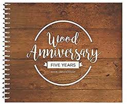 1) wood stump side table. Amazon Com Unique 5th Wedding Anniversary Memory Book With Stickers And A Matching Card 5 Second Journal For Your Special Anniversary The Perfect Keepsake Booklet For Special Memories Wood Printed Design