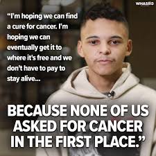 At 16, Matthew Walker has already had 2 bone marrow transplants and $4  million worth of medical bills. His family says new research is paramount,  but only about 7% of federal funding