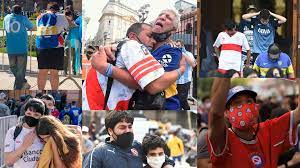 Y con ello, se desprenden imágenes impactantes de dolor, de tristeza y de desolación. Maradona Logro Lo Que Nadie Pudo Tyc Sports