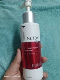 I use nutox cleansing gel because of my dry skin and it's the milder version of the two. Nutox Youth Restoring Cleansing Gel Health Beauty Skin Bath Body On Carousell