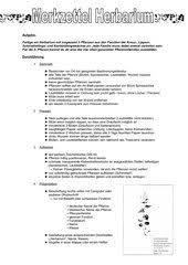 Wir haben 4 coole deckblätter für herbarium für euch vorbereitet. Biologie Arbeitsmaterialien Herbarium 4teachers De