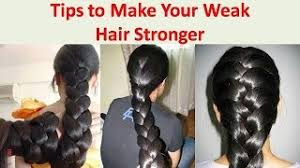 If the follicles do not get a sufficient supply of proteins, your hair becomes weak, brittle, and prone to. Get Thicker Hair Naturally Make Your Weak Hair Stronger How To Strengthen Hair Roots Youtube