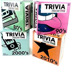Rd.com knowledge facts consider yourself a film aficionado? Amazon Com Trivia Games From 80 S 90 S 2000 S And 2010 S 4 Games In 1 Toys Games