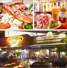 A double order of guacamole is spread along the bottom of the taco, then layered with your meat (or veggie) choice, queso, lettuce and pico de gallo. Bay Park Fish Co Restaurantclubs Com