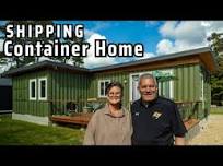 Simple Living in Modern Coastal Cottage made of 4 Shipping Containers