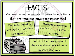 Powerpoint Details The Features Of A Newspaper Report Writing Rubric Formative Assessment Tools Student Goals Bulletin Board