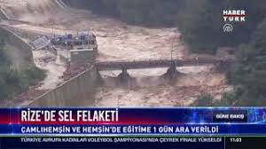 Doğu karadeniz bölgesi'nde etkili olan şiddetli yağış, yaşamı olumsuz etkiledi. Rize De Sel Felaketi Youtube