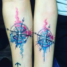 Maybe you would like to learn more about one of these? Watercolour Compass Tattoos Best Tattoo Ideas Gallery