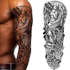 May 12, 2021 · how to stand out from your competition. Amazon Com 2 X Temporary Tattoo Full Arm Angel Doves Rose Flowers Stairs Time Clock Biker Rockstar Redneck Punk Goth Arm Tattoo Body Art Stickers Full Adults Kids Men Women Arm Leg