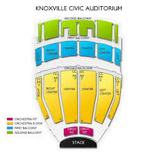 Interpretive Knoxville Civic Auditorium Seat View Knox Civic