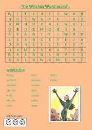 The Witches Word Search A Fun Task For A Roald Dahl Topic Roald Dahl Activities Roald Dahl Day Roald Dahl