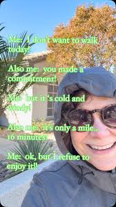 Had to talk myself into it today 😂., Happy Monday!!