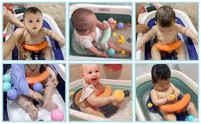 And i am relaxed with her. Amazon Com Blandstrs Baby Bath Chair With Soft Support Infant Activity Seat For Babies And Toddlers Green Baby