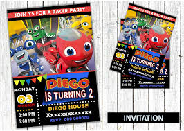 Ricky Zoom Invitation Birthday Party Ricky Zoom Invitation Digital Fil De Kitimprimib In 2020 Happy Birthday Candles Happy Birthday Candles Cake Birthday Invitations