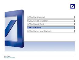 On selection, you will be directed to the db directdebit page.enter your customer id, user id (for corporate customers only), accept terms and conditions and click on submit. Deutsche Bank Global Transaction Banking An Overview Of