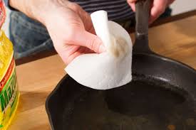 Here S How To Get Rid Of Rust Spots On Your Cast Iron Skillet Rusted Cast Iron Skillet Cast Iron Cleaning Iron Skillets