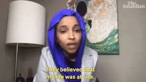 Ilhan has a tendency to put her foot in her mouth. Guardian Capitol Insurrection Ilhan Omar Gif